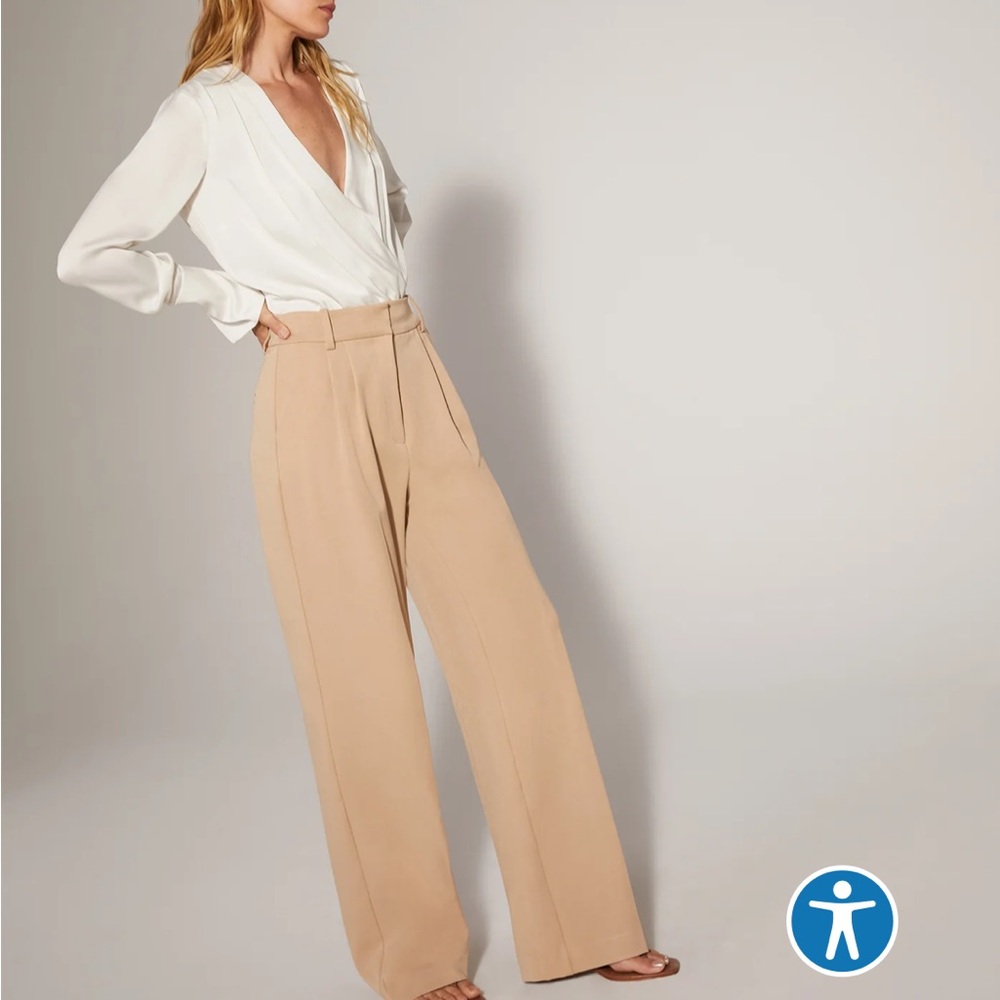 Favorite Daughter Favorite Pant (Beige, Size 6)